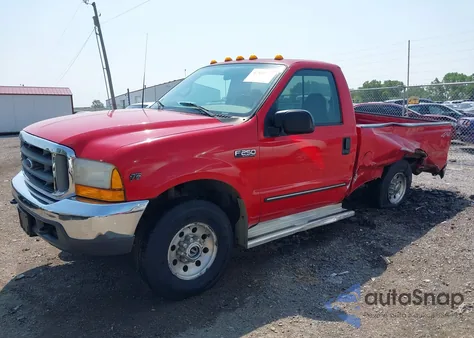 2000 Ford F250 Super Duty z USA, uszkodzony, nr VIN 1FTNF21L6YED23332
